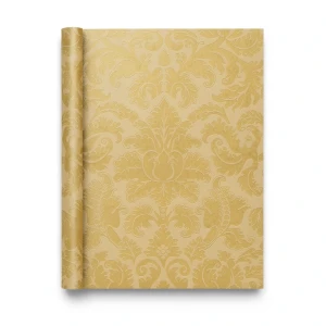 German Wall Covering 10m x 0.53m Golden Color, Model 515824