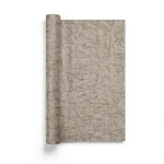 ورق جدران ايطالي تصميم نقشات لون بيج غامق، مقاس 10 م×0.70 م، موديل RC18069