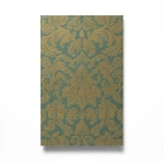 German Wallpaper Green with Gold 10m x 0.53m, Model 515831