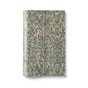 ورق جدران ايطالي لون بيج مع اخضر تصميم نقشات، مقاس 10 م×0.70 م، موديل RC18061