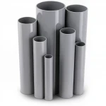 UPVC Pipes  Modern Technology Nominal Pressure 15 Bar Outside Diameter 33.4 mm Thickness 2.2 mm Gray Colour