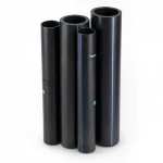 مواسير HDPE نيبروبلاست PE 80 ضغط 8 بار قطر خارجي 160 مم سمك 9.5 مم لون اسود