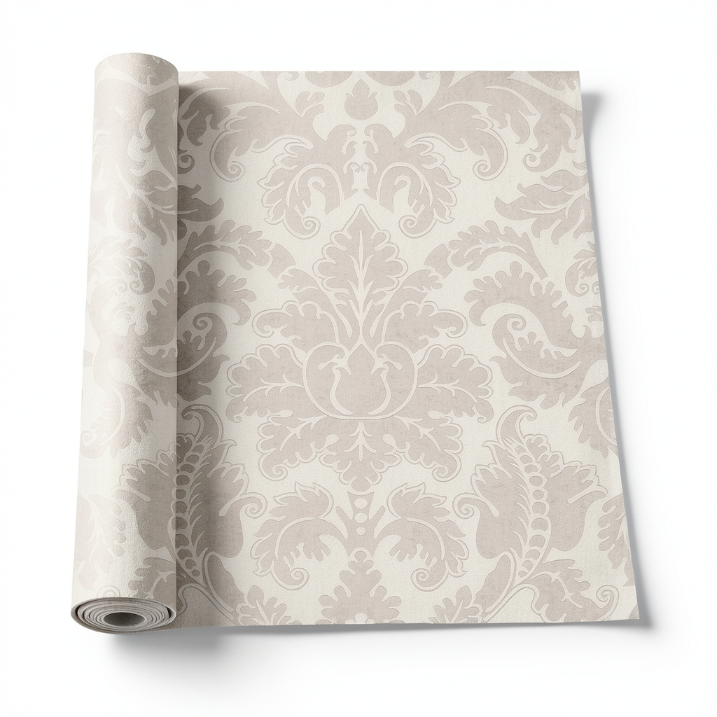 German Wallpaper 10m x 0.53m Beige Color, Model 515800