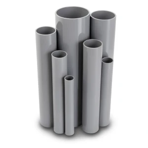 UPVC Pipes Nominal Pressure 11 Bar Size 1½ inch Thickness 1.85 mm Gray