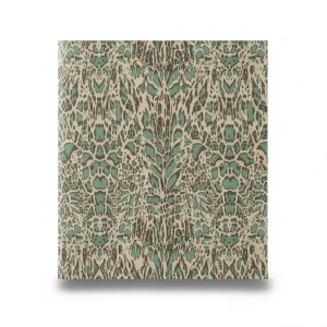 Italian Wallpaper Beige With Green Patterned Design, Size 10m x 0.70m, Model RC18061