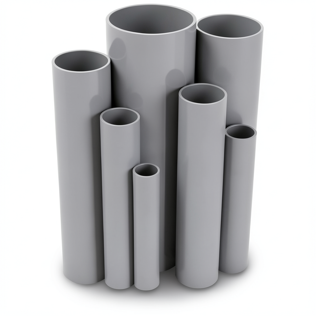 UPVC Pipes ¾ inch Thickness 1.52 mm Pressure 13.8 Bar Gray