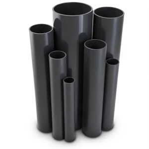 UPVC Pipes 13.8 Bar Pressure ¾ inch Size 1.52 mm Thickness Black