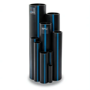 Sappco HDPE Pipes PE 100 Pressure 12.5 Bar Outside Diameter 160 mm Thickness 11.8 mm Black | SAPPCO