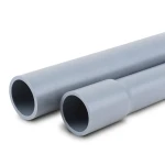 UPVC Pipes Nominal Pressure 8.6 Bar Size 6 inch Thickness 5.2 mm Gray