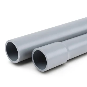 مواسير UPVC ضغط 8.6 بار مقاس 3 إنش سمك 2.7 مم لون رمادي