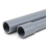 مواسير UPVC ضغط 11 بار مقاس 3 إنش سمك 3.4 مم لون رمادي