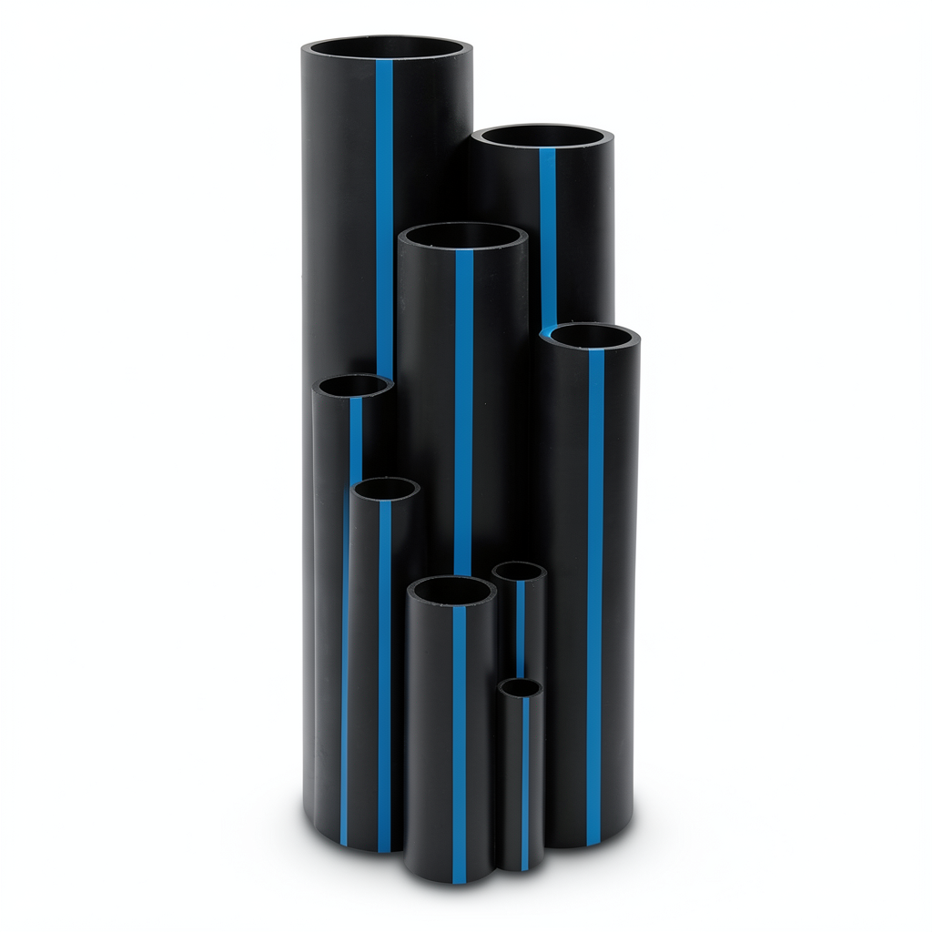 أنابيب HDPE سابكو PE 100 ضغط 12.5 بار قطر خارجي 315 مم سمك 23.2 مم لون اسود | سابكو
