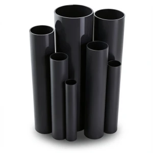 مواسير UPVC مقاس ¾ إنش سمك 1.57 مم ضغط 17.2 بار لون أسود
