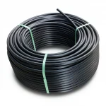 HDPE Plastic Coil Pipe  PN 16 Bar [PE 80] OD 140 mm  SDR 9  Color Black | Almona Factory