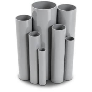 UPVC Pipes 1 inch Thickness 1.96 mm Pressure 17.2 Bar Gray