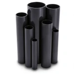 مواسير UPVC ضغط اسمي 8.6 بار مقاس 2 إنش سمك 1.85 مم لون اسود