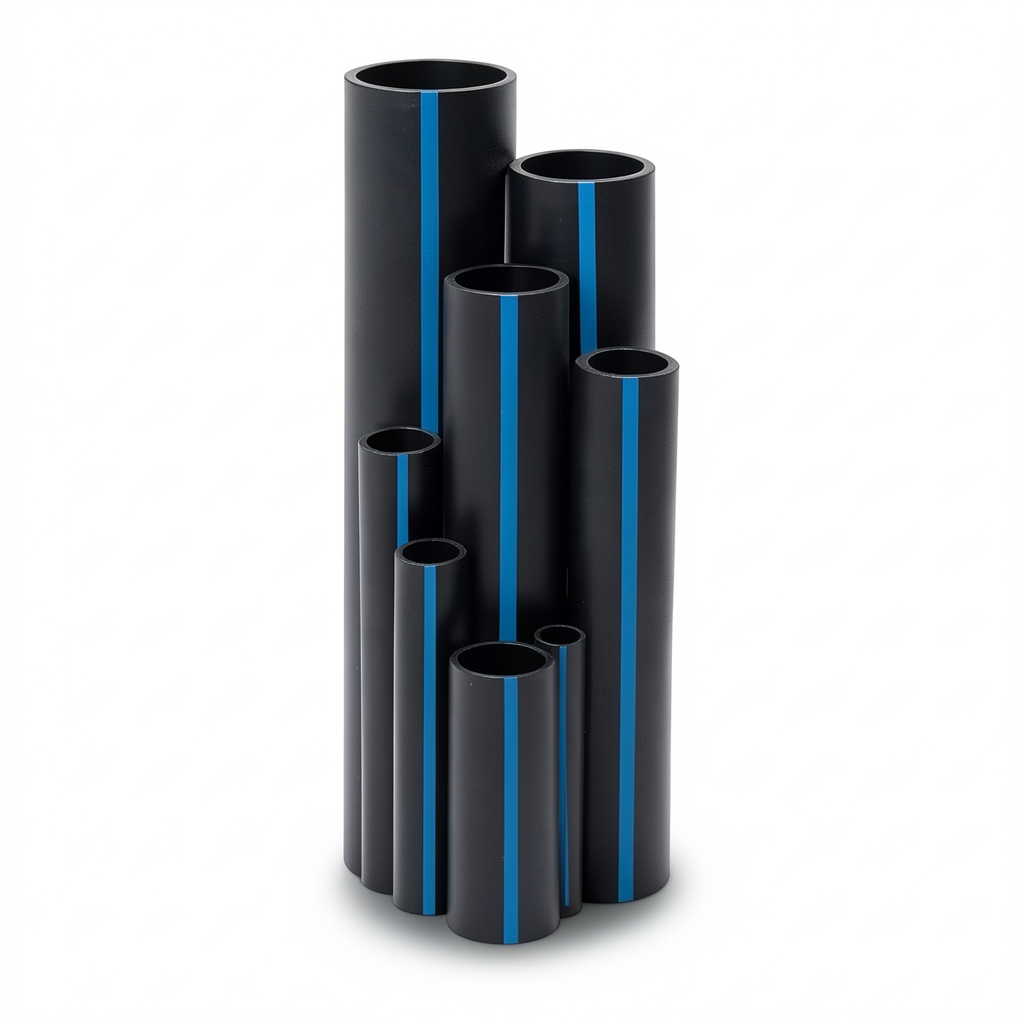 مواسير HDPE سابكو PE 100 ضغط 16 بار قطر خارجي 20 مم سمك 2 مم لون اسود | سابكو