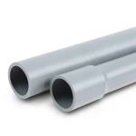 مواسير UPVC ضغط 13.8 بار مقاس 1 1/4 إنش سمك 2 مم لون رمادي
