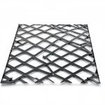 Hot Rolled (Black) Steel Expanded Metal Mesh   Thickness 1.8 mm Width 1.22 meter Length 5 meter | Bait Al Tatawor Company
