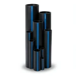 أنابيب HDPE PE 100 ضغط 16 بار قطر خارجي 40 مم سمك 3.7 مم لون أسود | سابكو