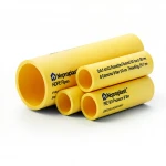 Neproplast  HDPE Pipes PE 80 Pressure 8 Bar Outside Diameter 500 mm Thickness 29.7 mm Color Yellow