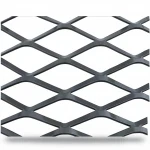 Hot Rolled (Black) Steel Expanded Metal Mesh   Thickness 3 mm Width 1.22 meter Length 2 meter | Bait Al Tatawor Company
