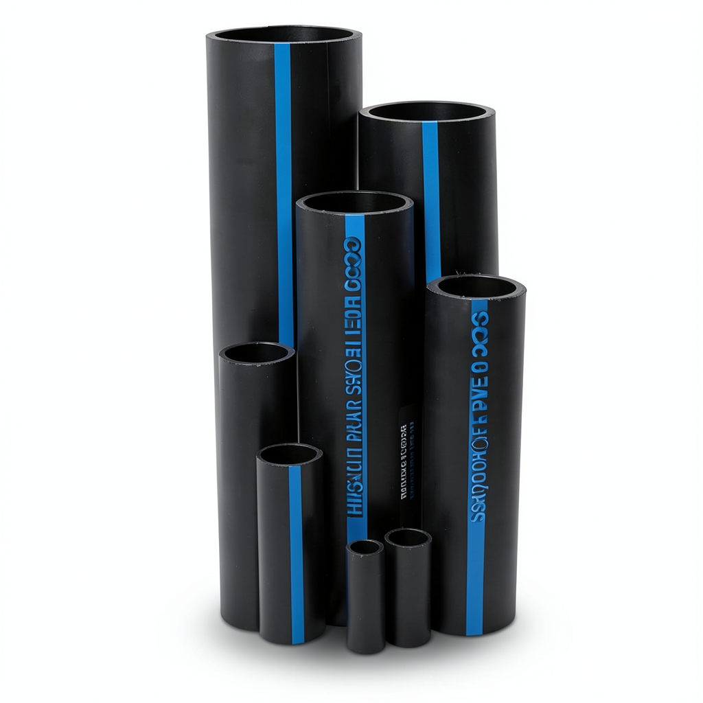 أنابيب HDPE سابكو PE 100 ضغط 16 بار قطر خارجي 75 مم سمك 6.8 مم لون اسود | سابكو