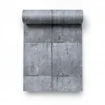 German Wall Decoration, Gray Color, Length 10 m, Width 0.53 m, Model 10084-10