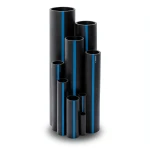 أنابيب HDPE PE 100 ضغط 16 بار قطر خارجي 40 مم سمك 3.7 مم لون أسود | سابكو