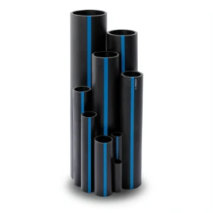 أنابيب HDPE PE 100 ضغط 16 بار قطر خارجي 40 مم سمك 3.7 مم لون أسود | سابكو
