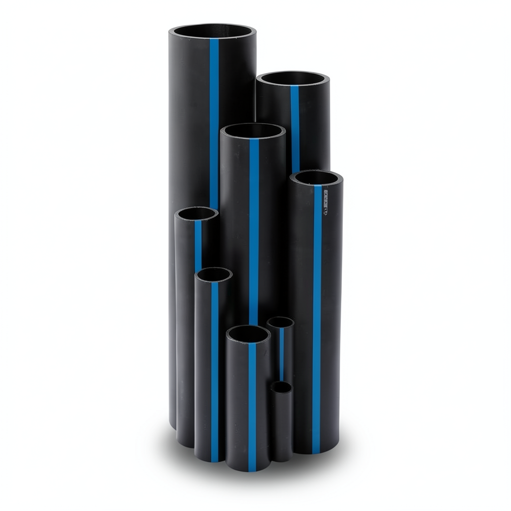 HDPE Pipes PE 100 Pressure 16 Bar 40 mm OD 3.7 mm Thickness Black | SAPPCO