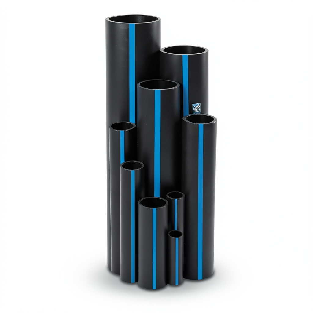 مواسير HDPE سابكو PE 100 ضغط 16 بار قطر خارجي 50 مم سمك 4.6 مم لون اسود | سابكو