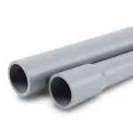UPVC Pipes Nominal Pressure 8.6 Bar Size 1 1/2 inch Thickness 1.5 mm Gray