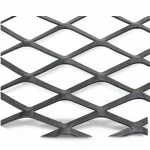 Hot Rolled (Black) Steel Expanded Metal Mesh   Thickness 1.8 mm Width 1.22 meter Length 6 M | Bait Al Tatawor Company