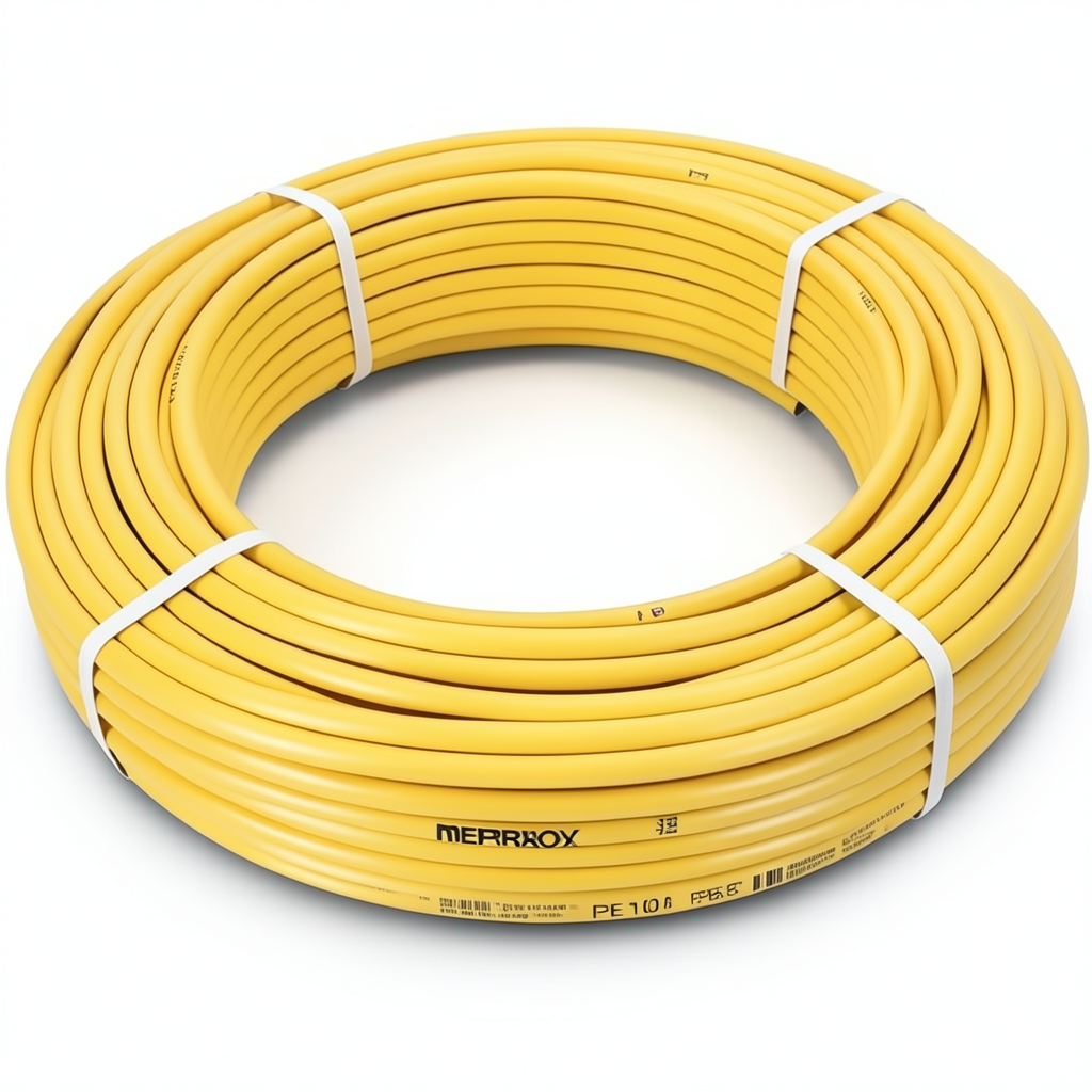 أنابيب HDPE PE 100 ضغط 16 بار قطر 63 مم سمك 5.8 مم أصفر | نيبروبلاست