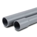 مواسير UPVC ضغط 8.6 بار مقاس 3 إنش سمك 2.7 مم لون رمادي