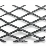 Hot Rolled (Black) Steel Expanded Metal Mesh   Thickness 6 mm Width 1.22 meter Length 2 meter | Bait Al Tatawor Company