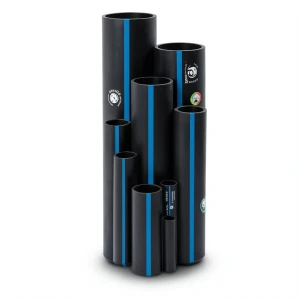 Sappco HDPE Pipes PE 100 Pressure 16 Bar Outside Diameter 180 mm Thickness 16.4 mm Black | SAPPCO