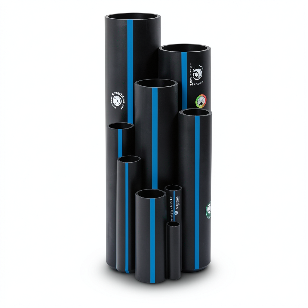 Sappco HDPE Pipes PE 100 Pressure 16 Bar Outside Diameter 180 mm Thickness 16.4 mm Black | SAPPCO
