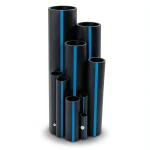 أنابيب HDPE سابكو PE 100 ضغط 16 بار قطر خارجي 180 مم سمك 16.4 مم لون اسود | سابكو