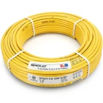 HDPE Pipes PE 100 16 Bar 75 mm Diameter 6.8 mm Thickness Yellow | NEPROPLAST