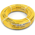 HDPE Pipes PE 80 Pressure 8 Bar 32 mm OD Thickness 1.9 mm Yellow | NEPROPLAST