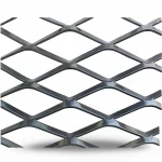 Hot Rolled (Black) Steel Expanded Metal Mesh   Thickness 3 mm Width 1.22 meter Length 3 meter | Bait Al Tatawor Company