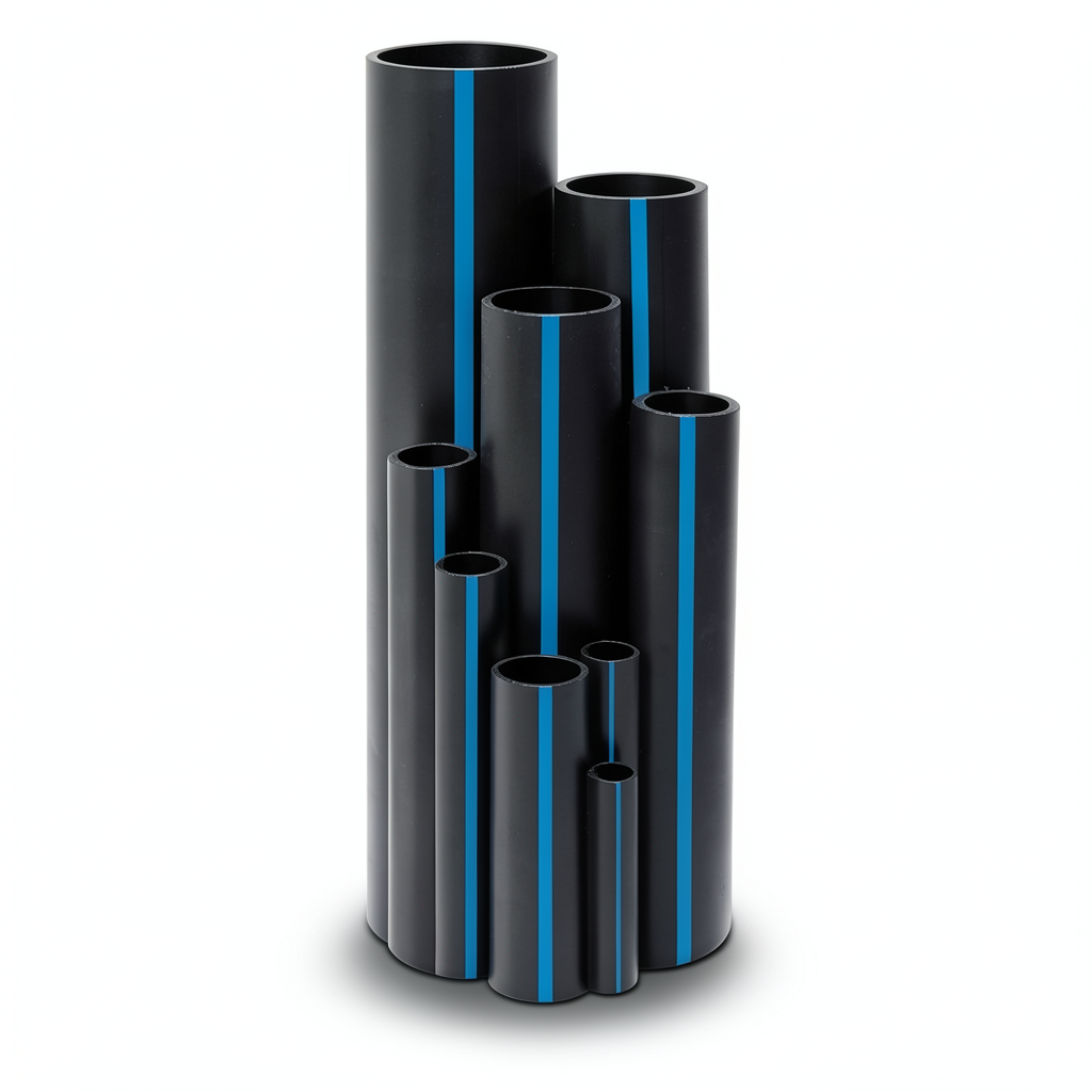 Sappco HDPE Pipes PE 100 Pressure 16 Bar Outside Diameter 280 mm Thickness 25.4 mm Black | SAPPCO
