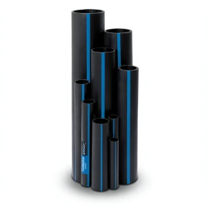 أنابيب HDPE سابكو PE 100 ضغط 16 بار قطر خارجي 315 مم سماكة 28.6 مم لون أسود | سابكو