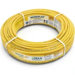 HDPE Pipes PE 100 16 Bar Pressure 125 mm Diameter 11.4 mm Thickness Yellow | NEPROPLAST