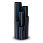 أنابيب HDPE سابكو PE 100 ضغط 16 بار قطر خارجي 500 مم سمك 45.4 مم لون اسود | سابكو