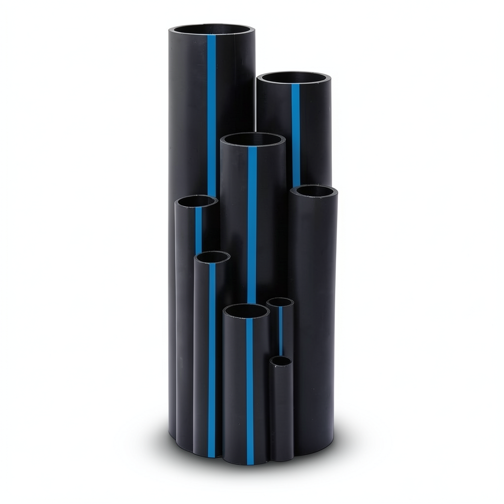 أنابيب HDPE سابكو PE 100 ضغط 16 بار قطر خارجي 500 مم سمك 45.4 مم لون اسود | سابكو