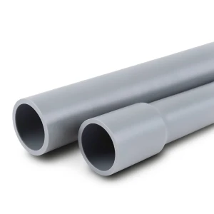 مواسير UPVC ضغط 11 بار مقاس 6 إنش سمك 6.5 مم لون رمادي