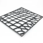 Hot Rolled (Black) Steel Expanded Metal Mesh   Thickness 2.3 mm Width 1.22 meter Length 7 meter | Bait Al Tatawor Company